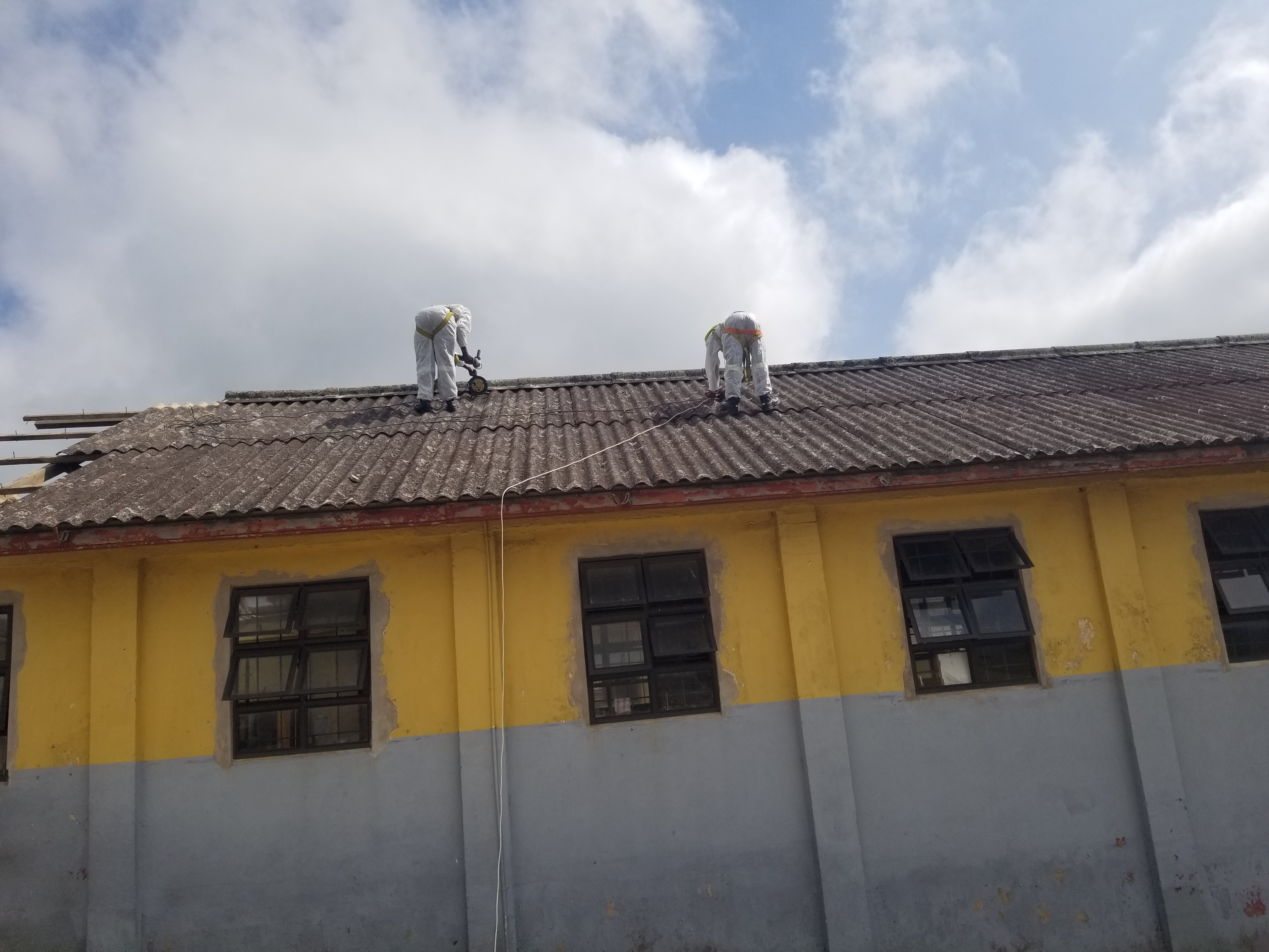 ECRT asbestos abatement project